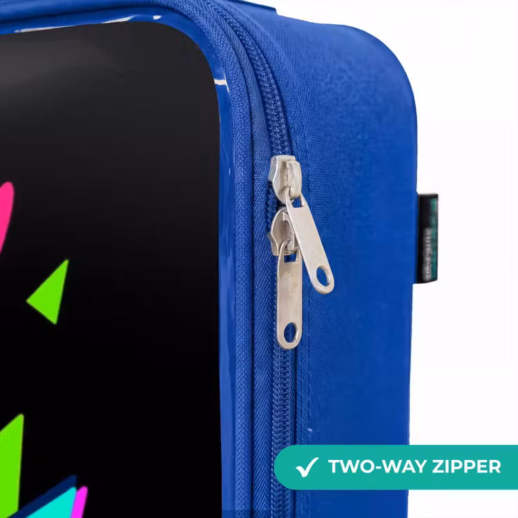 Children's suitcase - Blue - Neon controller on black — 6