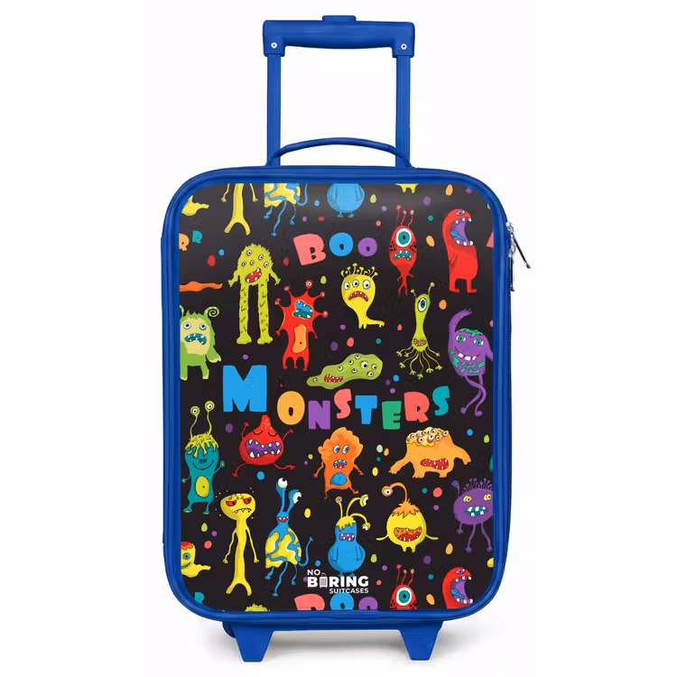Children's suitcase - Blue - Pattern of samples — 1