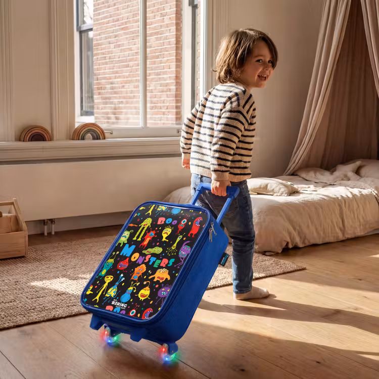 Children's suitcase - Blue - Pattern of samples — 2