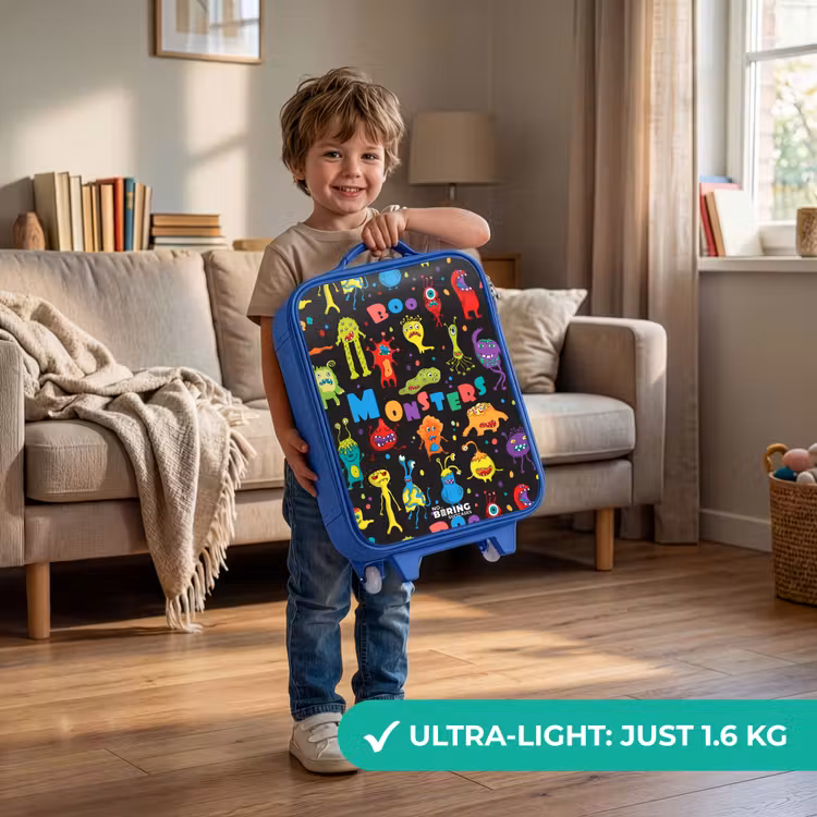 Children's suitcase - Blue - Pattern of samples — 3