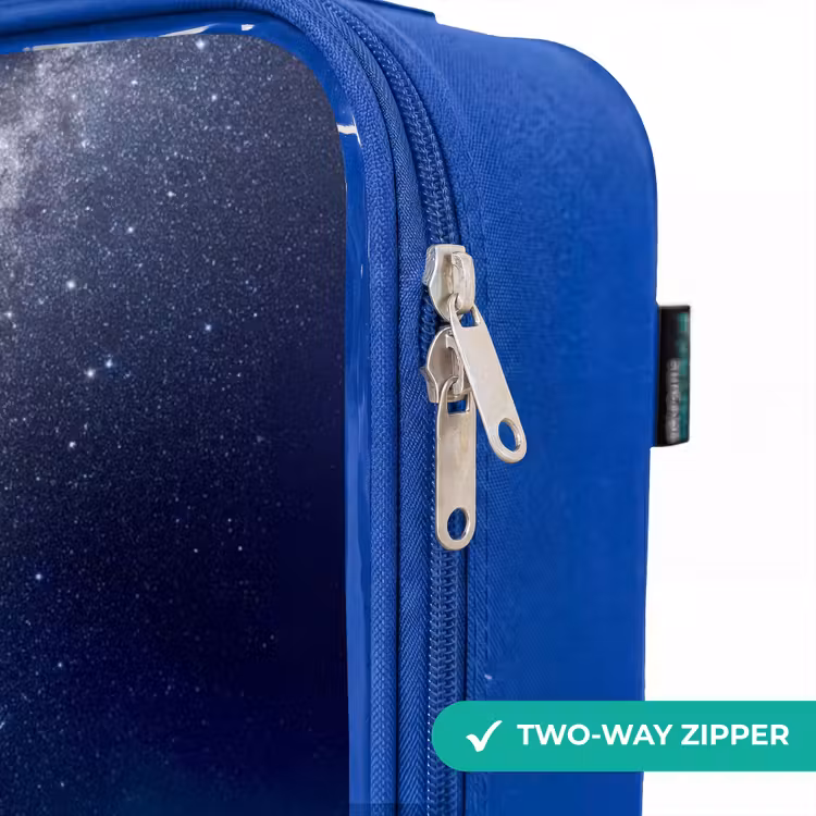 Children's suitcase - Blue - Space shuttle that can take off — 6