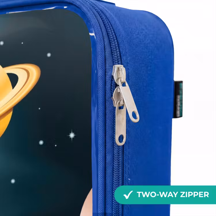 Children's suitcase - Blue - Space with planets — 6