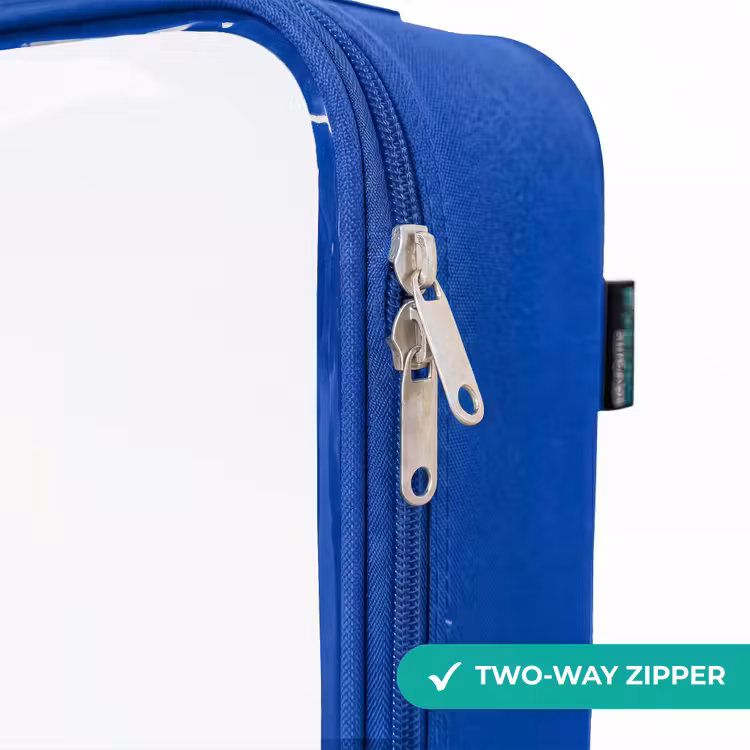 Children's suitcase - Blue - Sweet duckling with blue eyes and water splashes — 6
