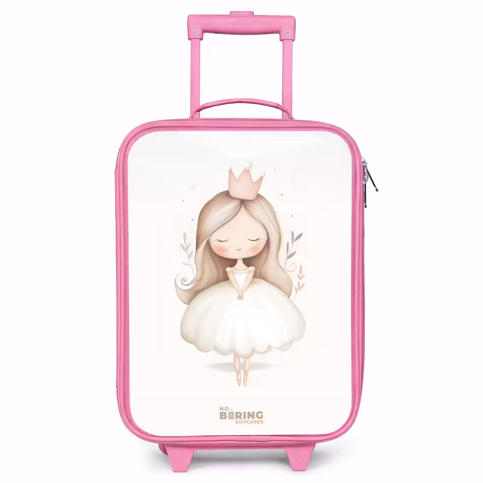 Children's suitcase - Pink - Graceful princess in white — 1