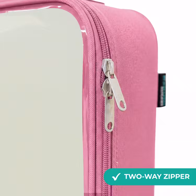 Children's suitcase - Pink - Princess with a tiara - Green — 4
