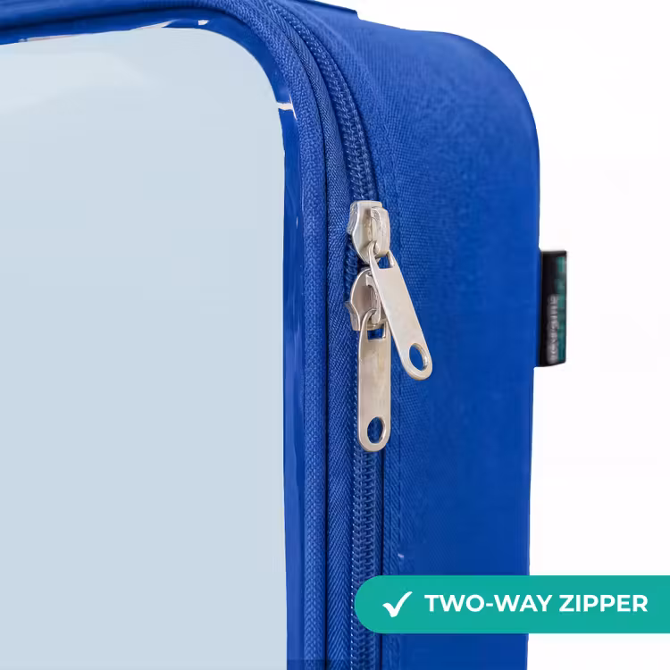 Children's suitcase - Blue - Princess with a golden crown - Blue — 6