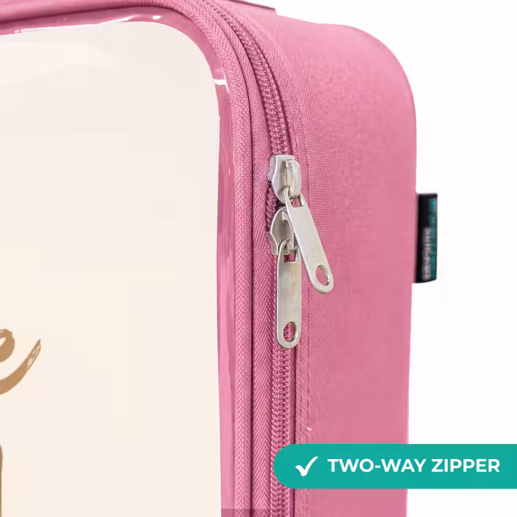 Children's suitcase - Pink - Soccer in a goal — 4