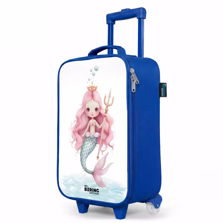 Children's suitcase - Blue - Suzy siren — 5