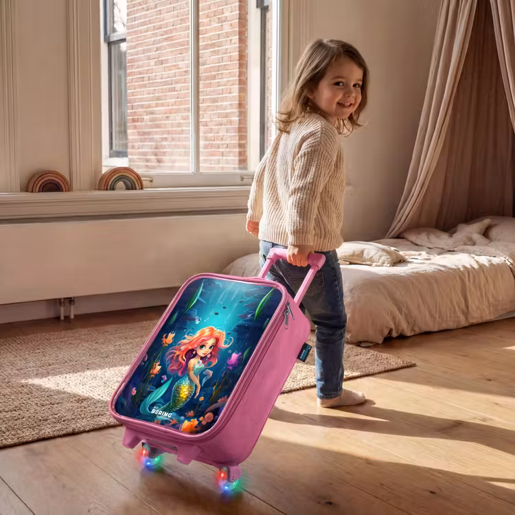 Children's suitcase - Pink - Coral Queen — 2