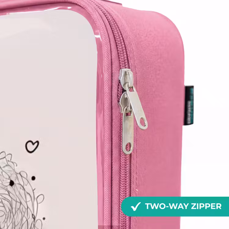 Children's suitcase - Pink - Princess with curls — 4