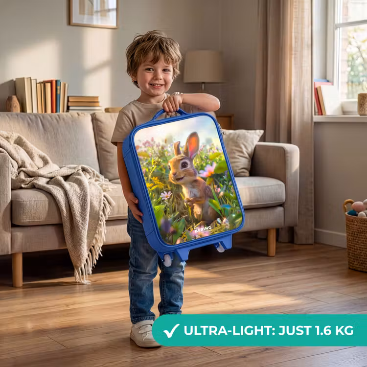 Children's suitcase - Blue - Charley rabbit — 3