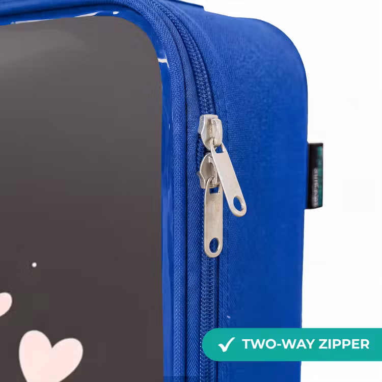 Children's suitcase - Blue - Little princess on black background — 6