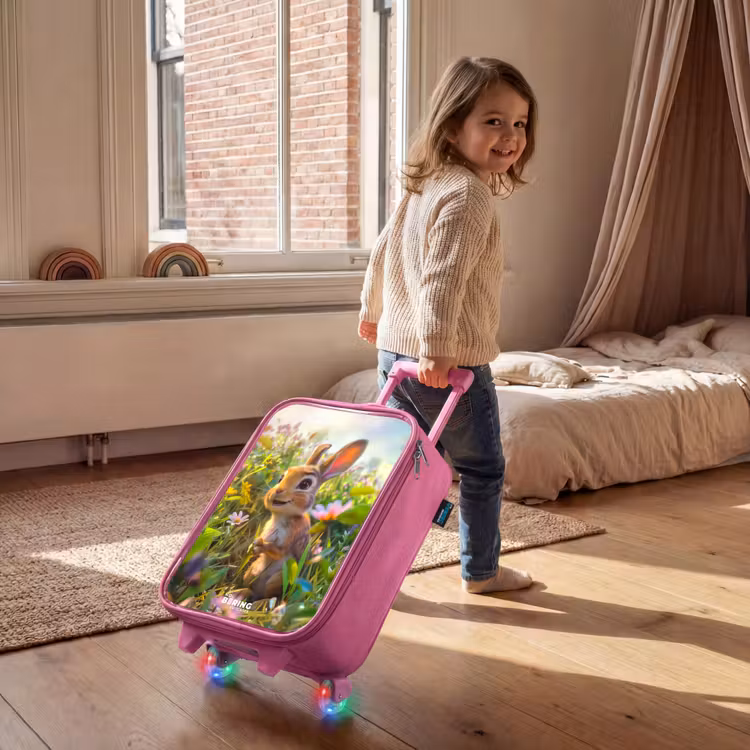 Children's suitcase - Pink - Charley rabbit — 2