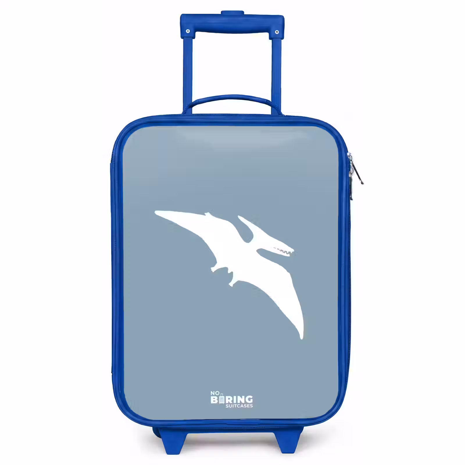 Children's suitcase - Blue - Blue with Pteranodon dino — 1