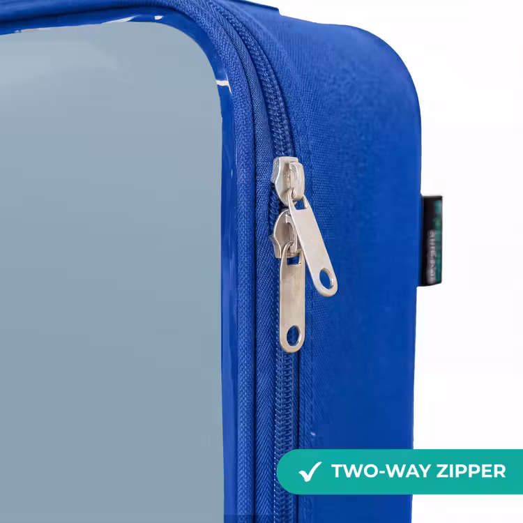 Children's suitcase - Blue - Blue with Pteranodon dino — 6