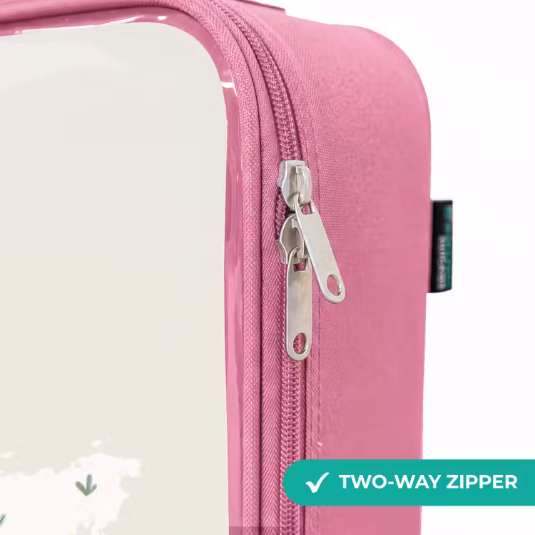 Children's suitcase - Pink - Dino world map — 4