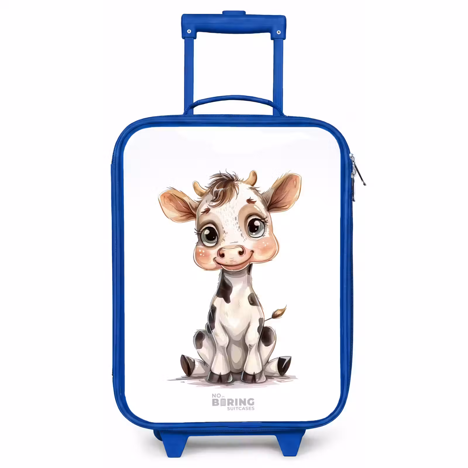 Children's suitcase - Blue - Baby cow — 1