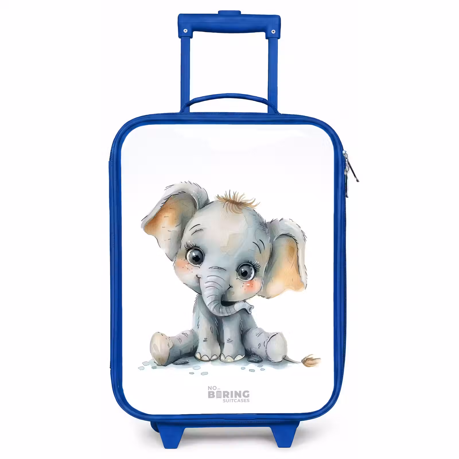 Children's suitcase - Blue - Baby elephant — 1