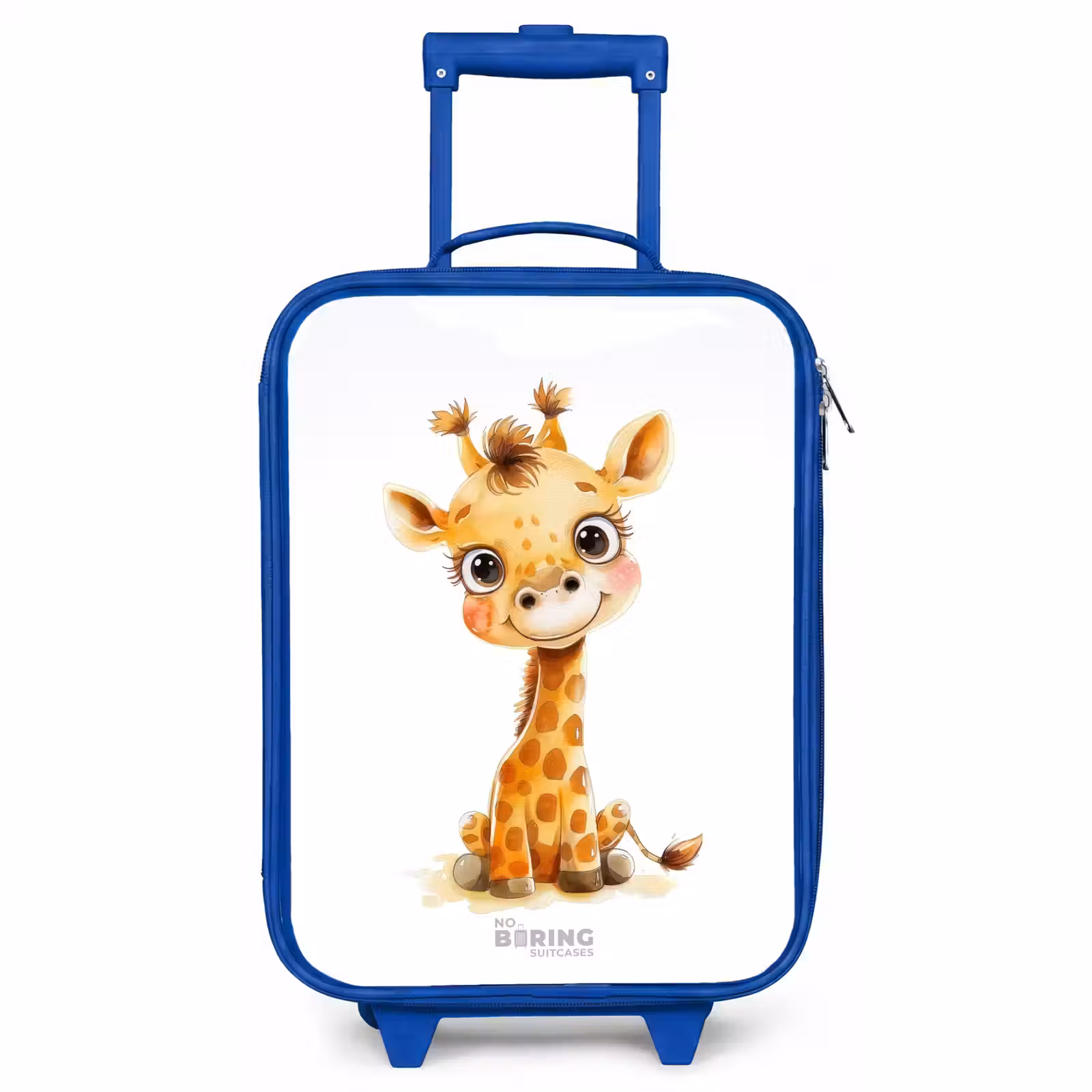 Children's suitcase - Blue - Baby giraffe — 1