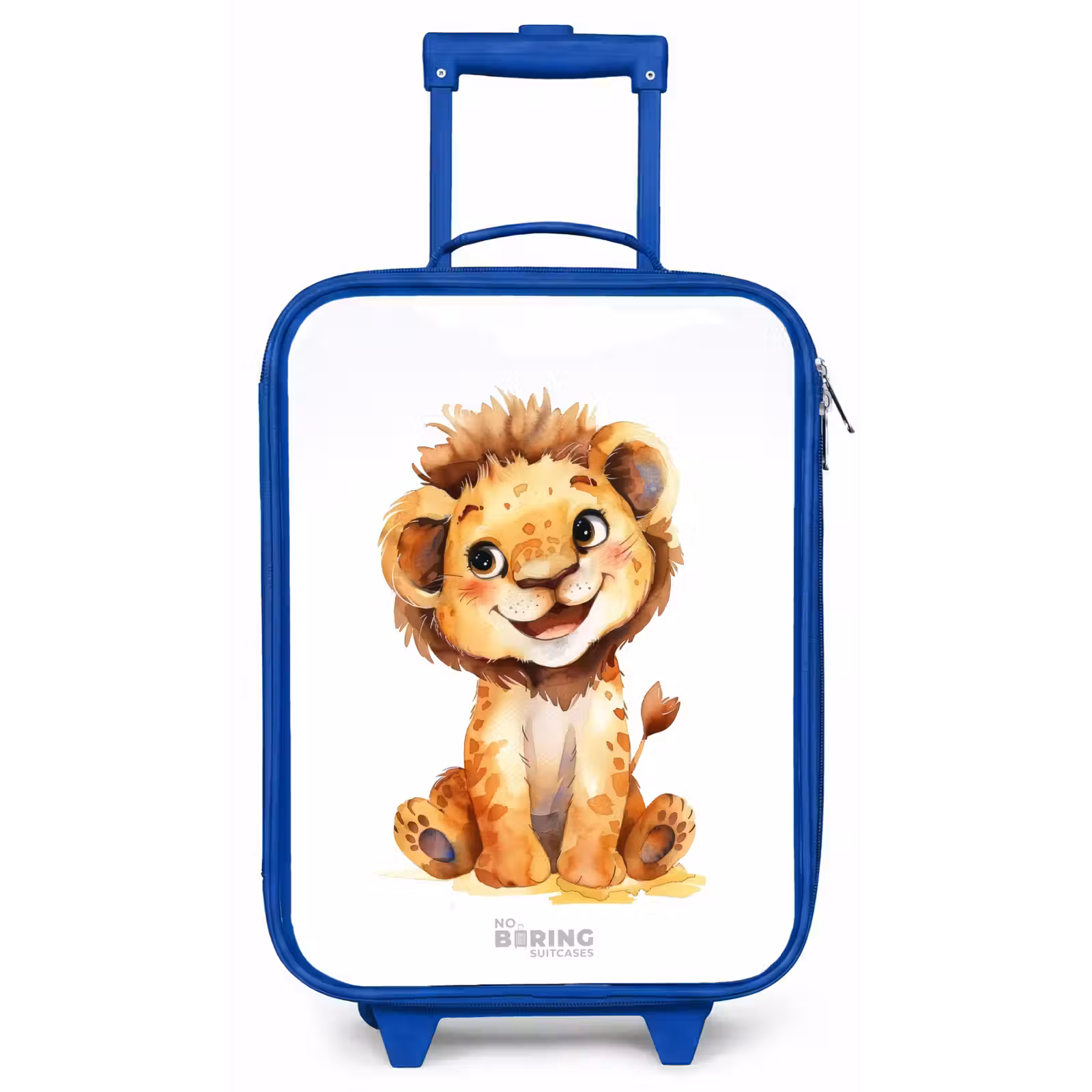 Children's suitcase - Blue - Baby lion — 1