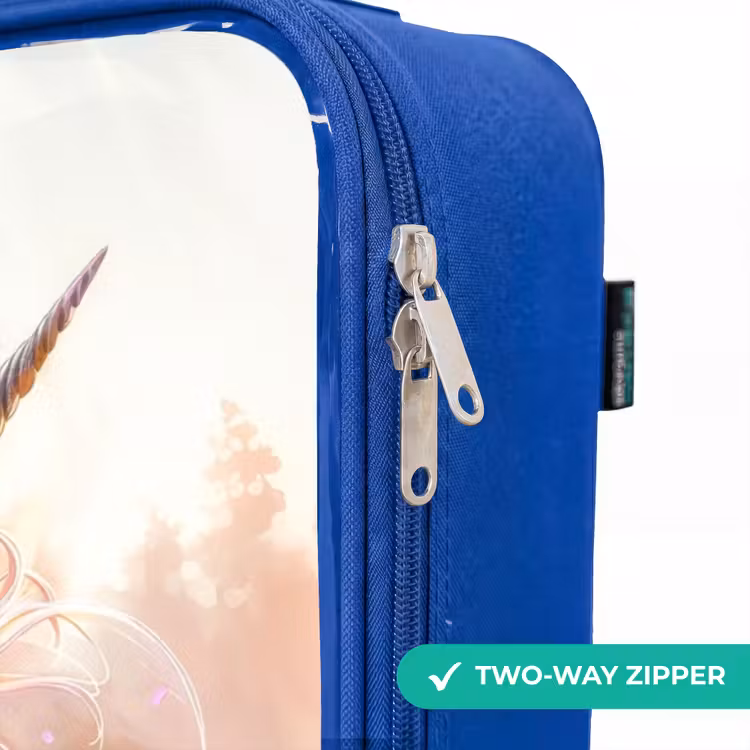 Children's suitcase - Blue - Lavender spring horn — 6