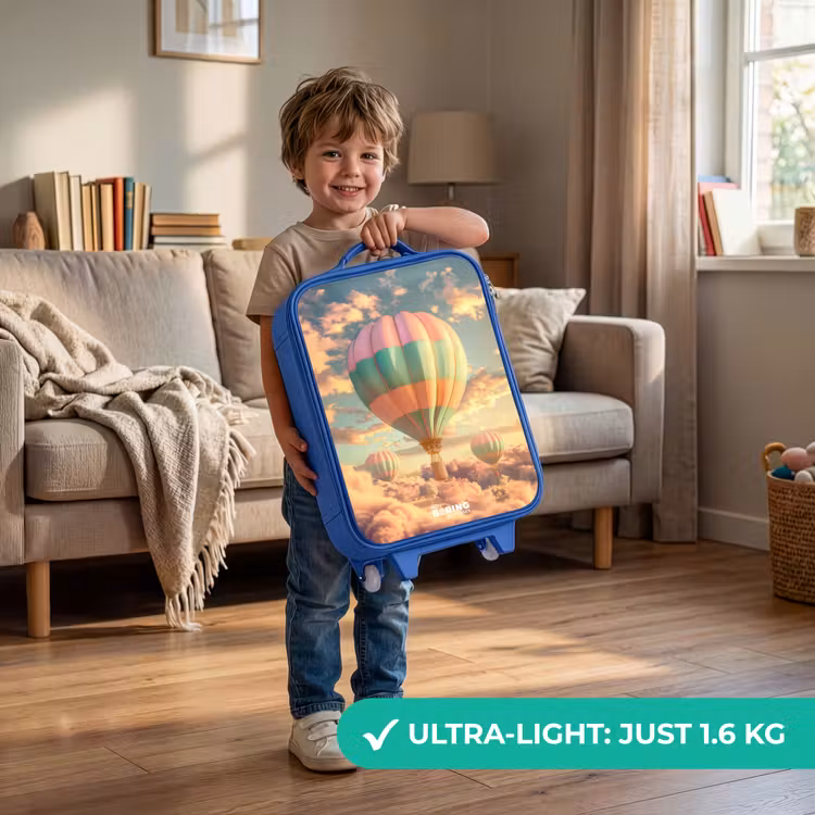 Children's suitcase - Blue - Pastel skyliner — 3