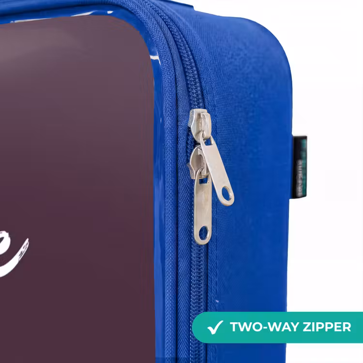 Children's suitcase - Blue - Neon Wheels — 6