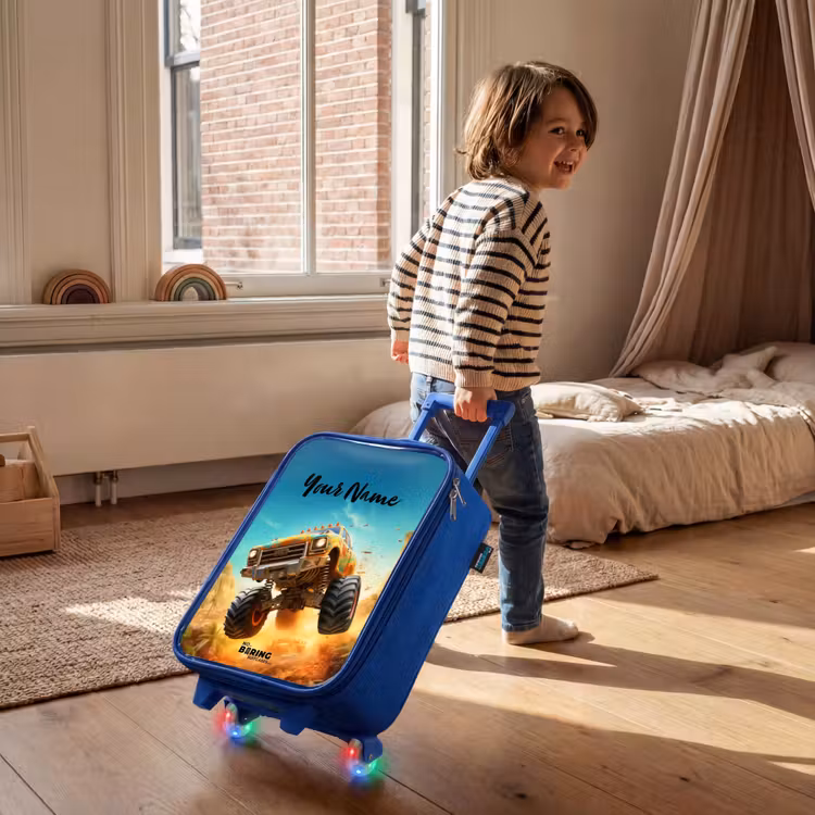 Children's suitcase - Blue - Sand Runner — 2