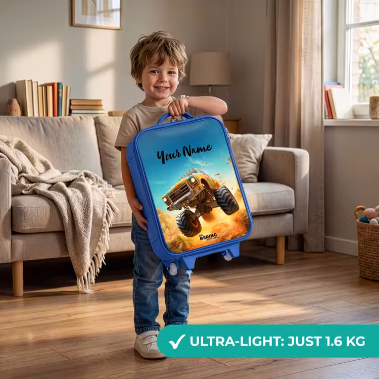 Children's suitcase - Blue - Sand Runner — 3