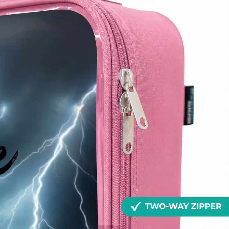 Children's suitcase - Pink - Thunder Wheels — 4