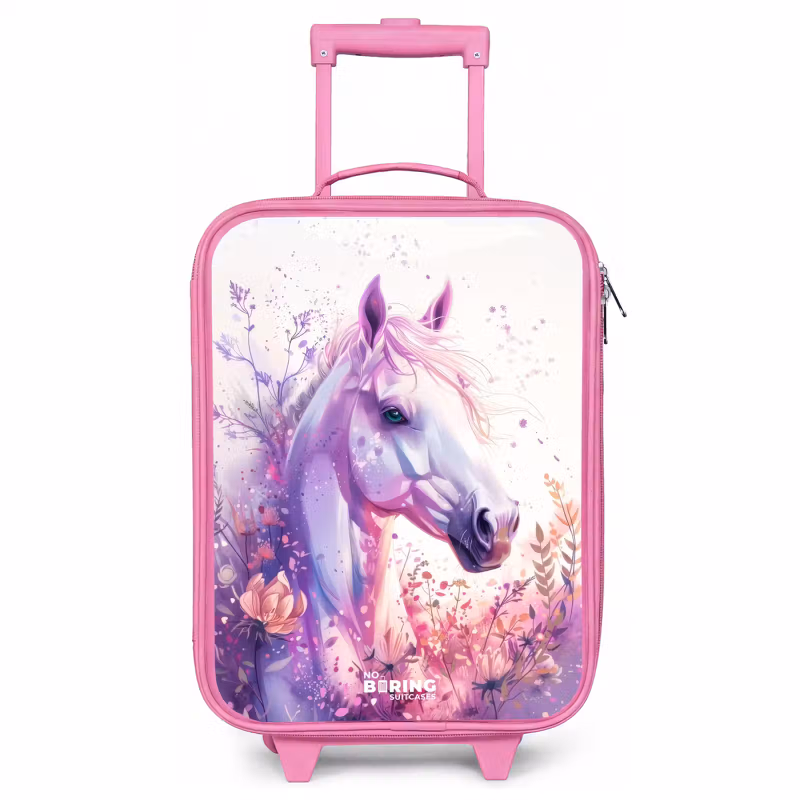Children's suitcase - Pink - Pearl-like Pony — 1
