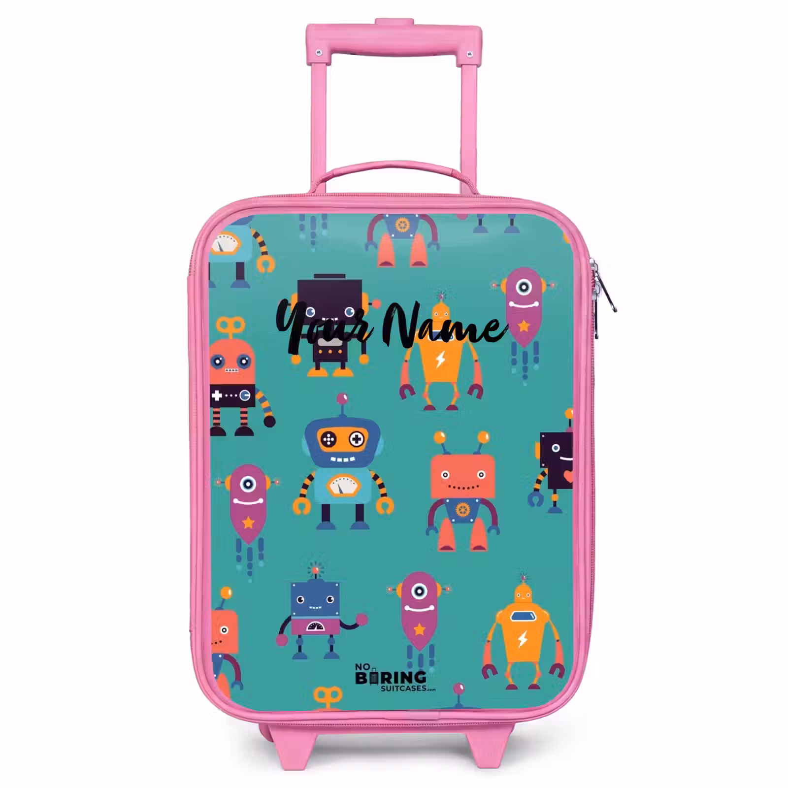 Children's suitcase - Pink - Robo rave — 1