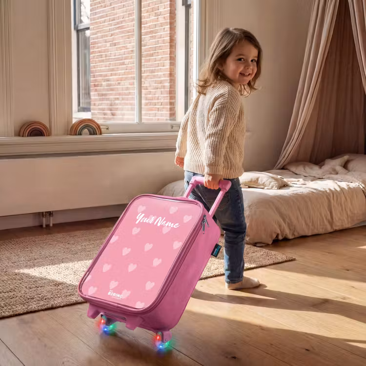 Children's suitcase - Pink - Heartbeat — 2