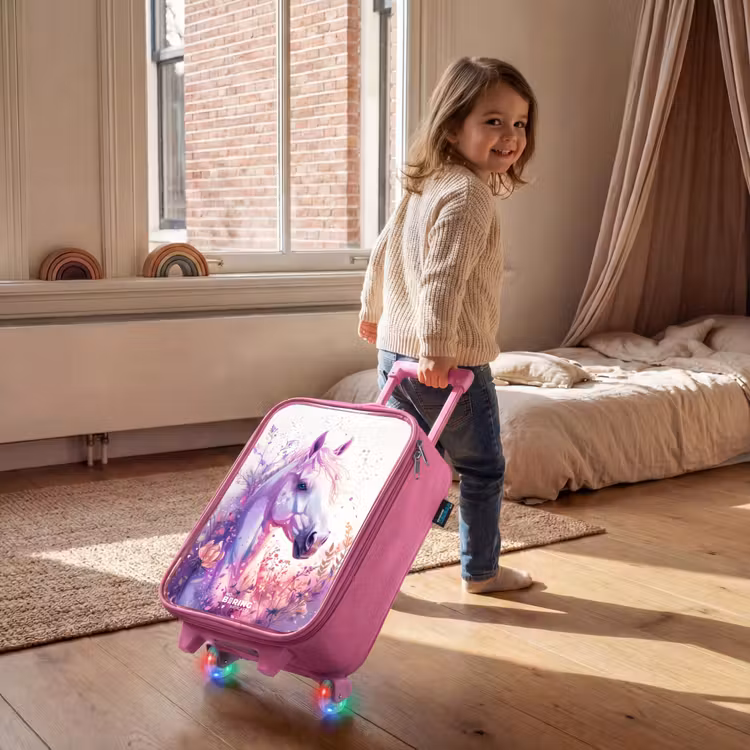 Children's suitcase - Pink - Pearl-like Pony — 2