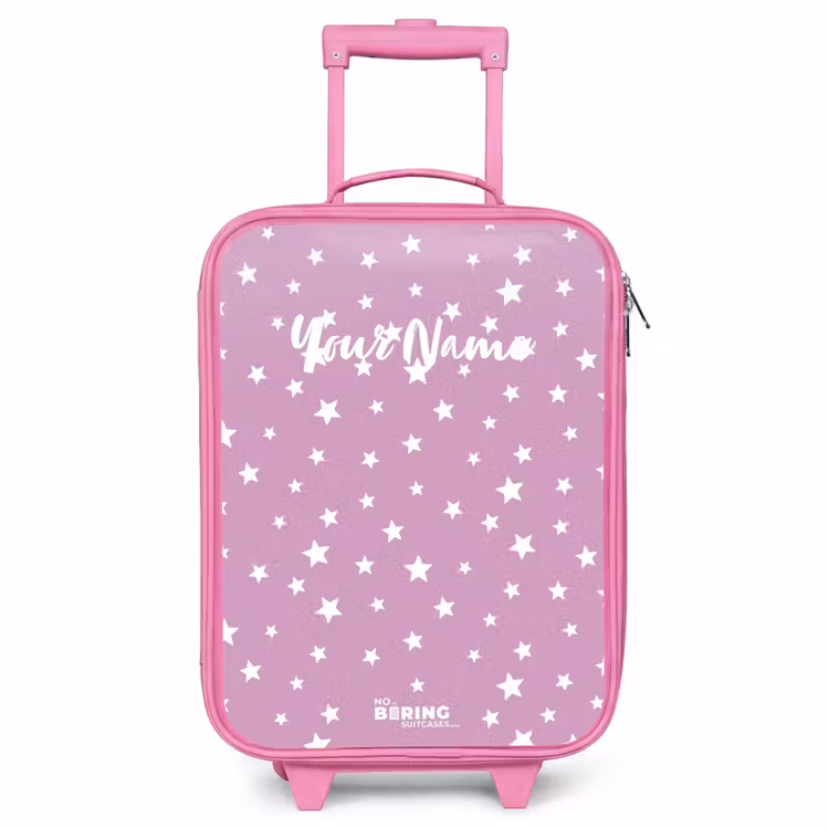 Children's suitcase - Pink - Stardust — 1