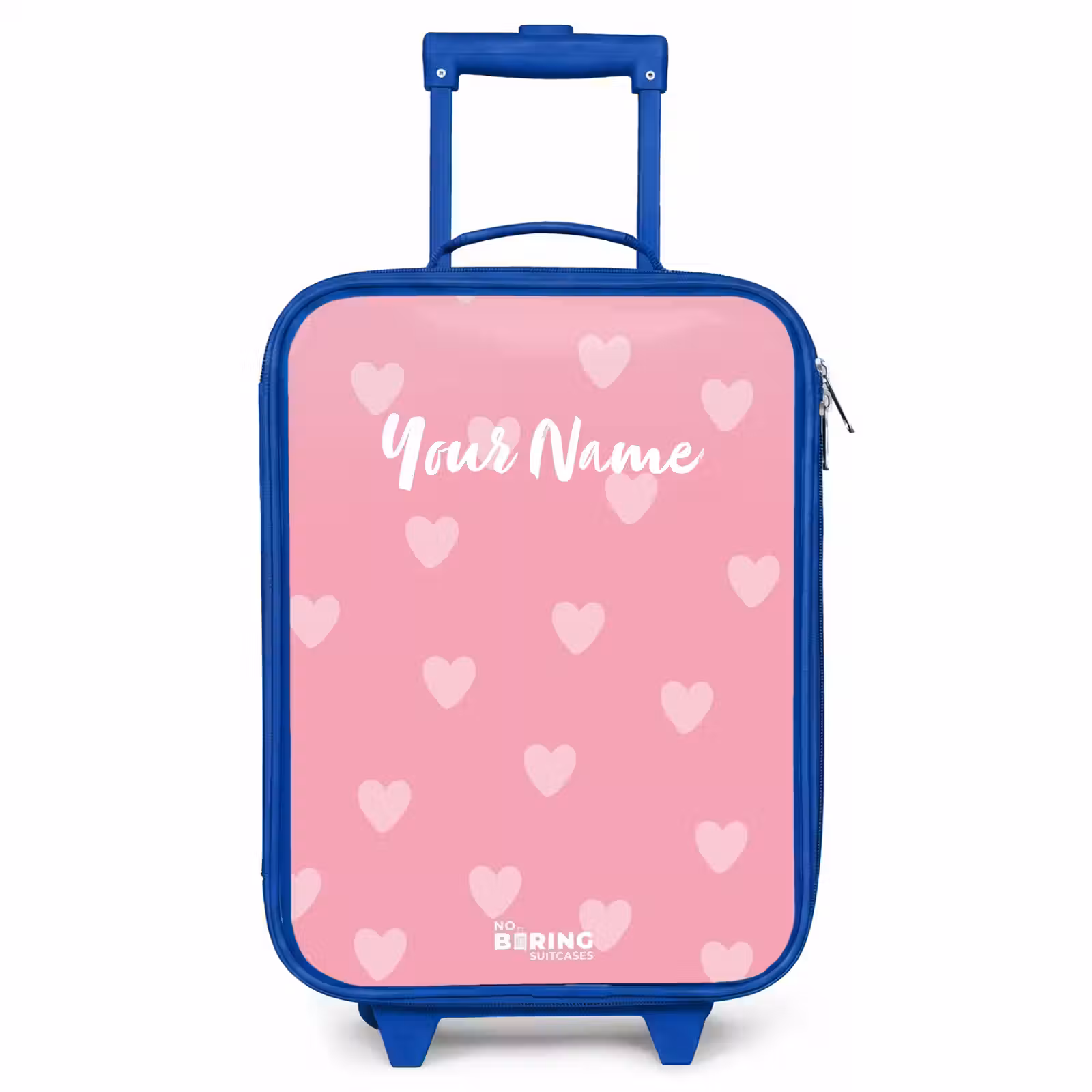 Children's suitcase - Blue - Heartbeat — 1
