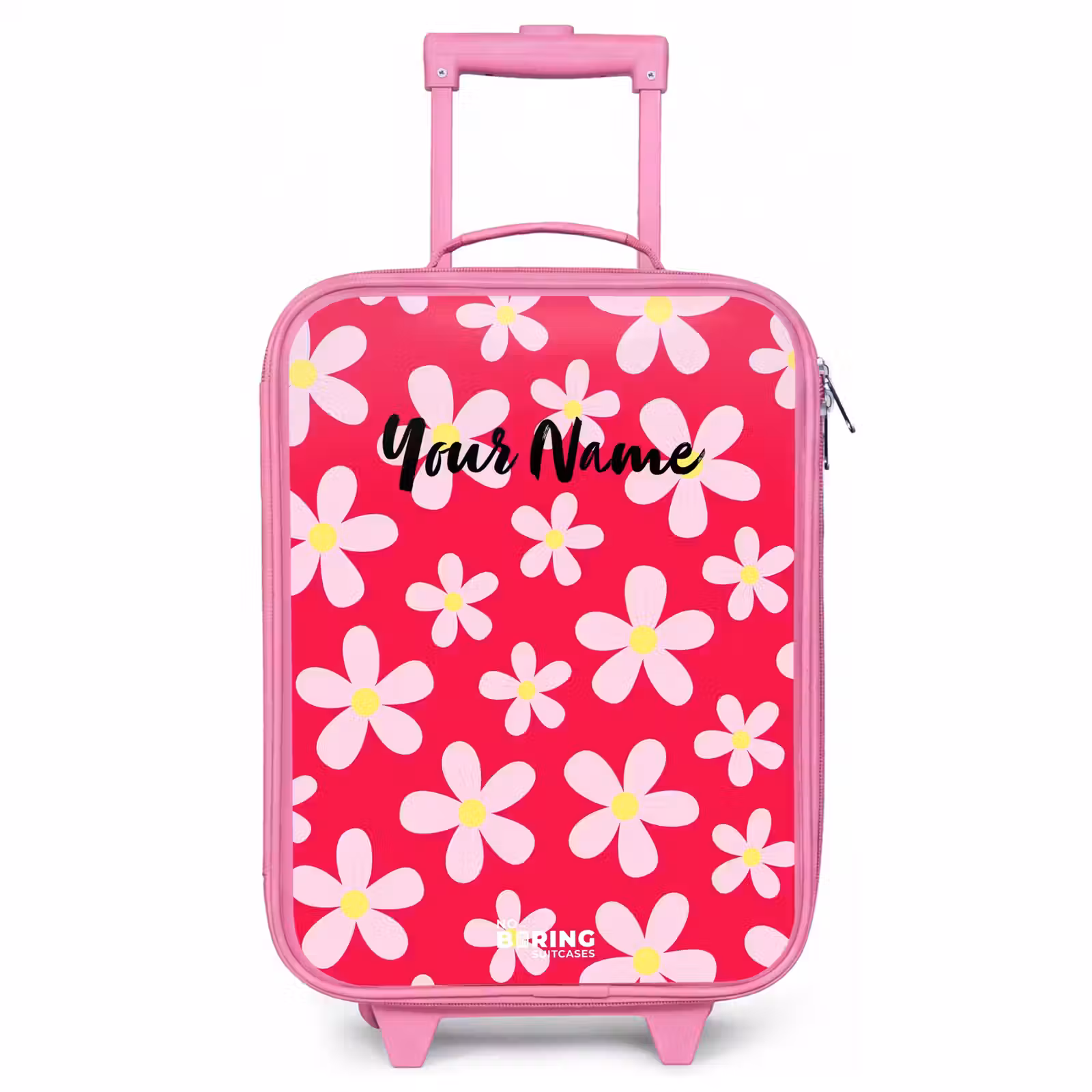 Children's suitcase - Pink - Daisy mania hotpink — 1