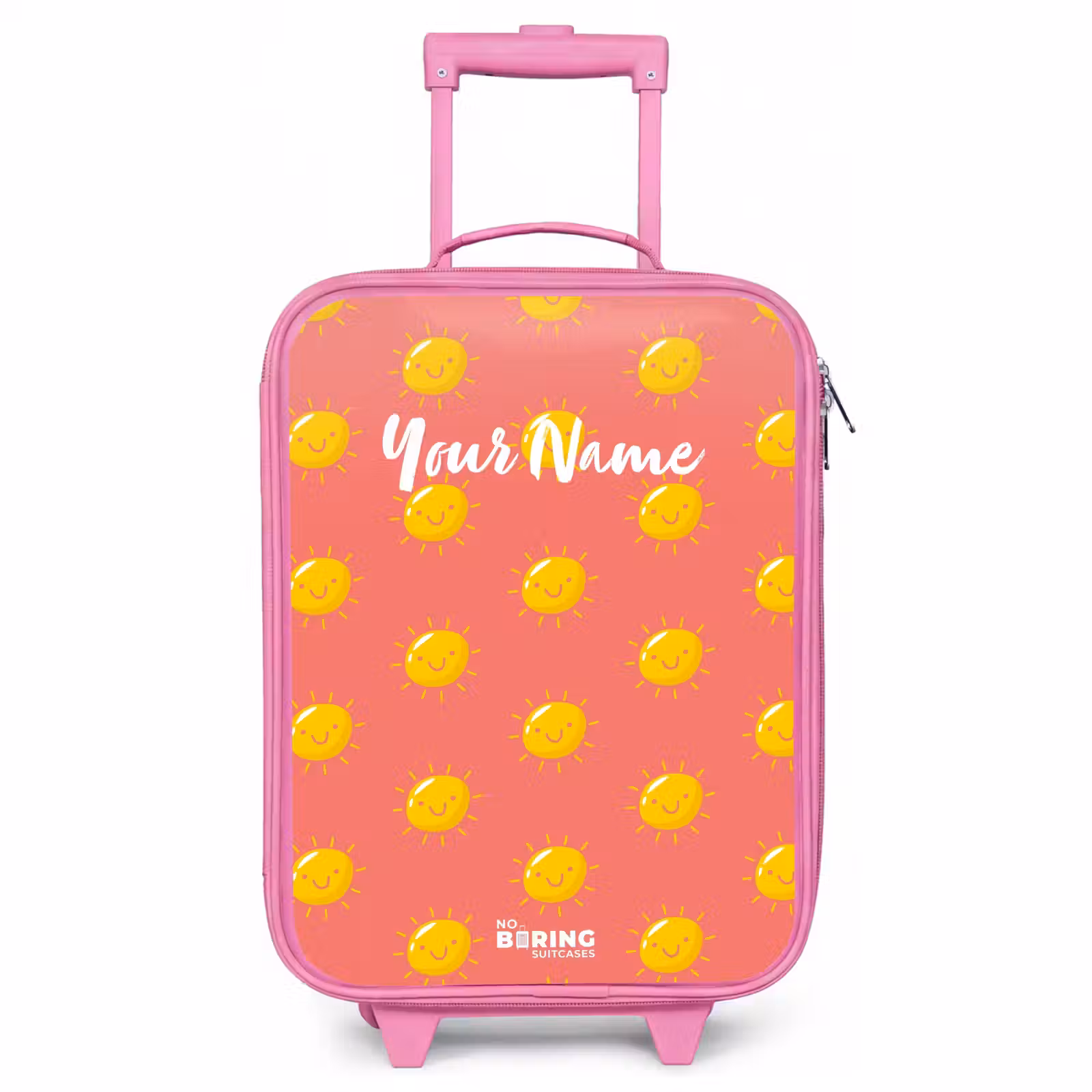 Children's suitcase - Pink - Sunny situation coral — 1