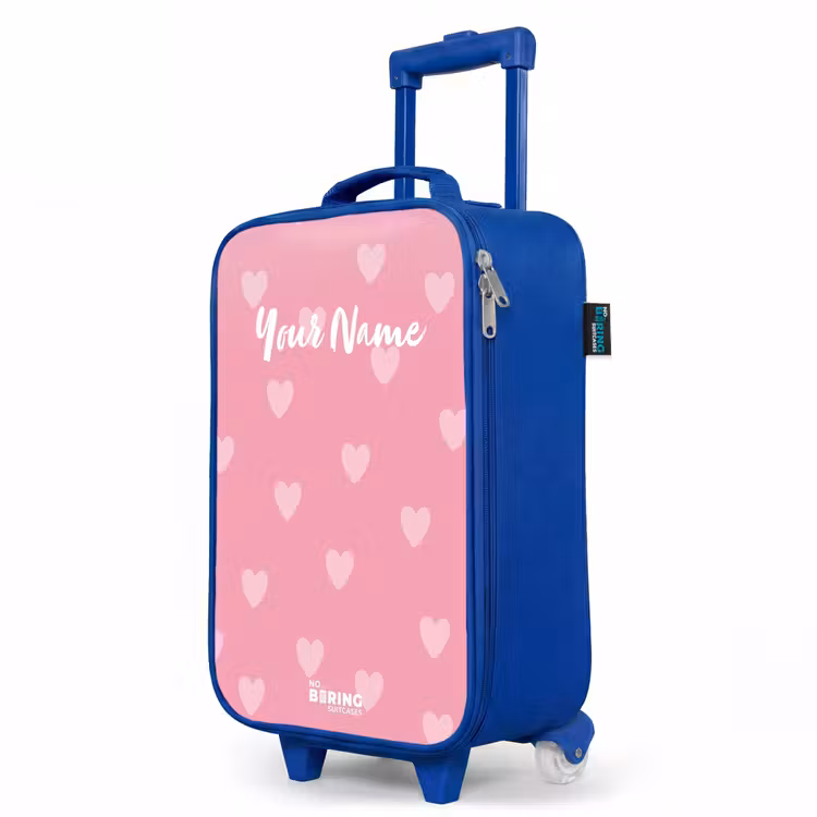 Children's suitcase - Blue - Heartbeat — 5
