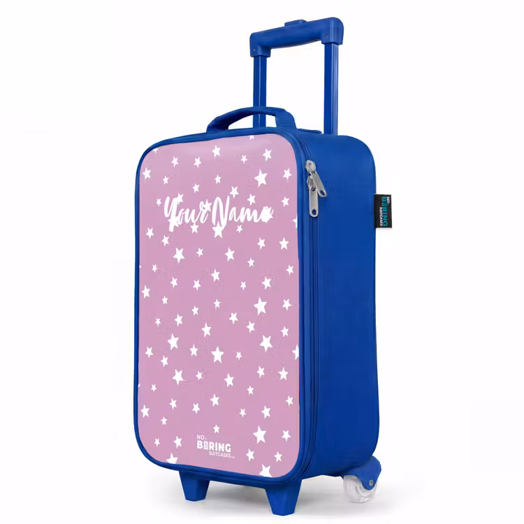 Children's suitcase - Blue - Stardust — 5