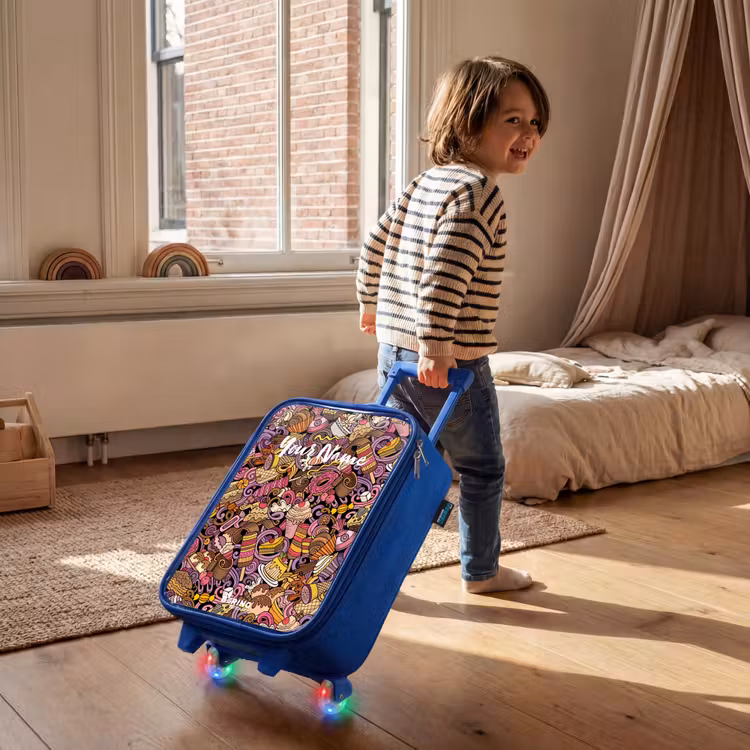 Children's suitcase - Blue - Sweet surprises — 2