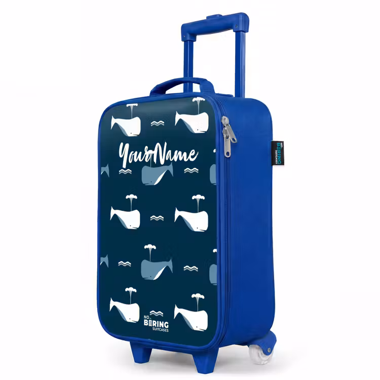 Children's suitcase - Blue - Whale World — 5