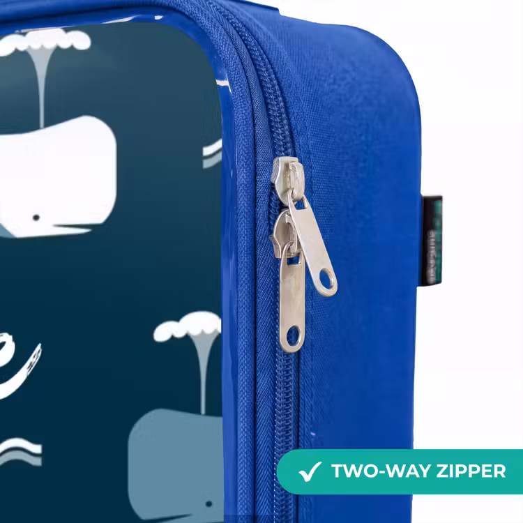 Children's suitcase - Blue - Whale World — 6