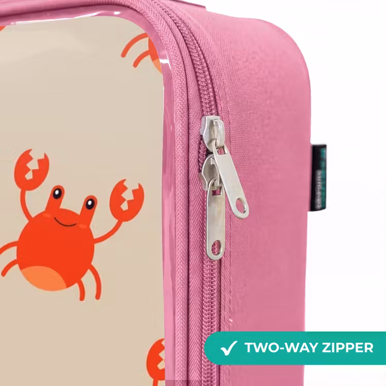 Children's suitcase - Pink - Crab issue — 4