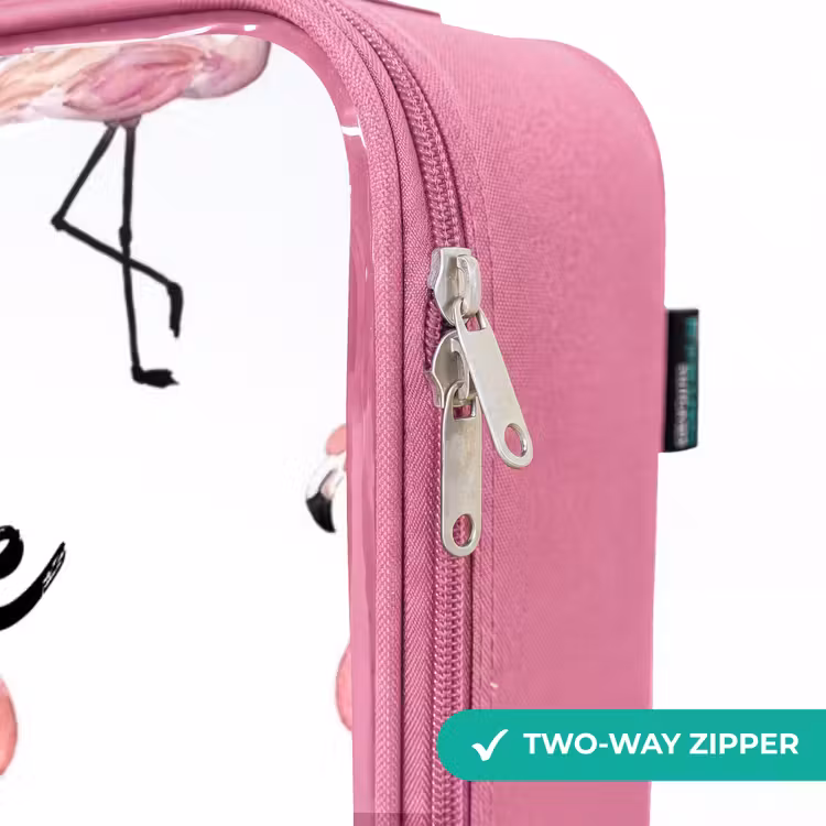 Children's suitcase - Pink - Flamingo party — 4
