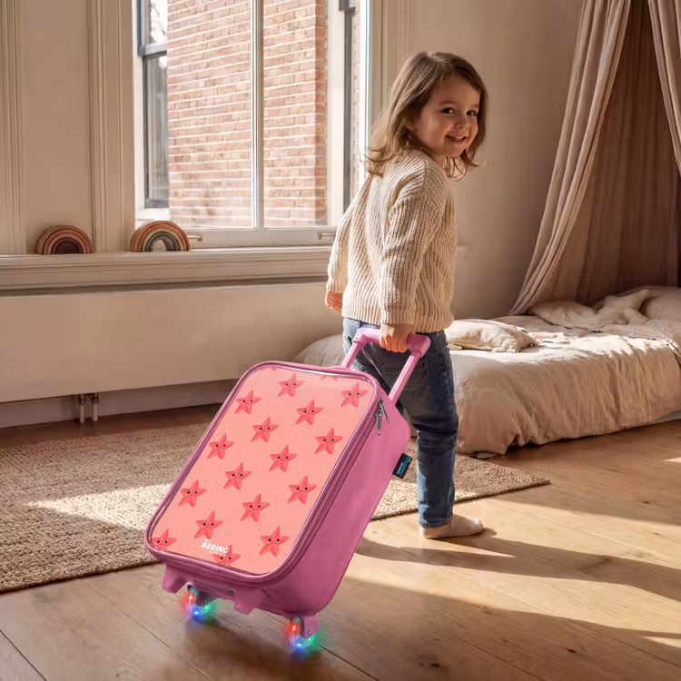 Children's suitcase - Pink - Starfish sandstorm — 2