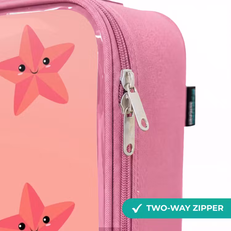 Children's suitcase - Pink - Starfish sandstorm — 4