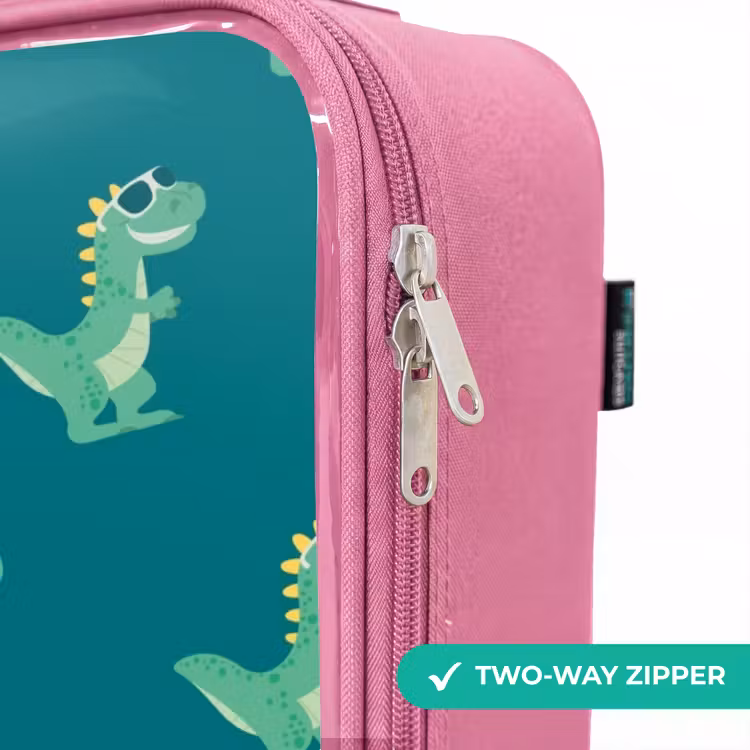 Children's suitcase - Pink - Tyranosaurus specs — 4