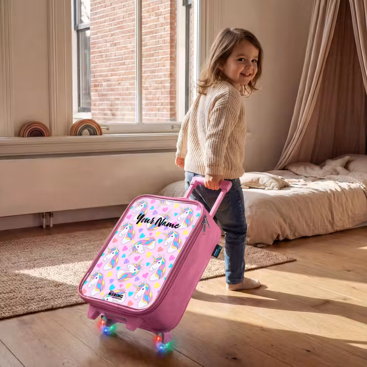 Children's suitcase - Pink - Unicorn euphoria — 2