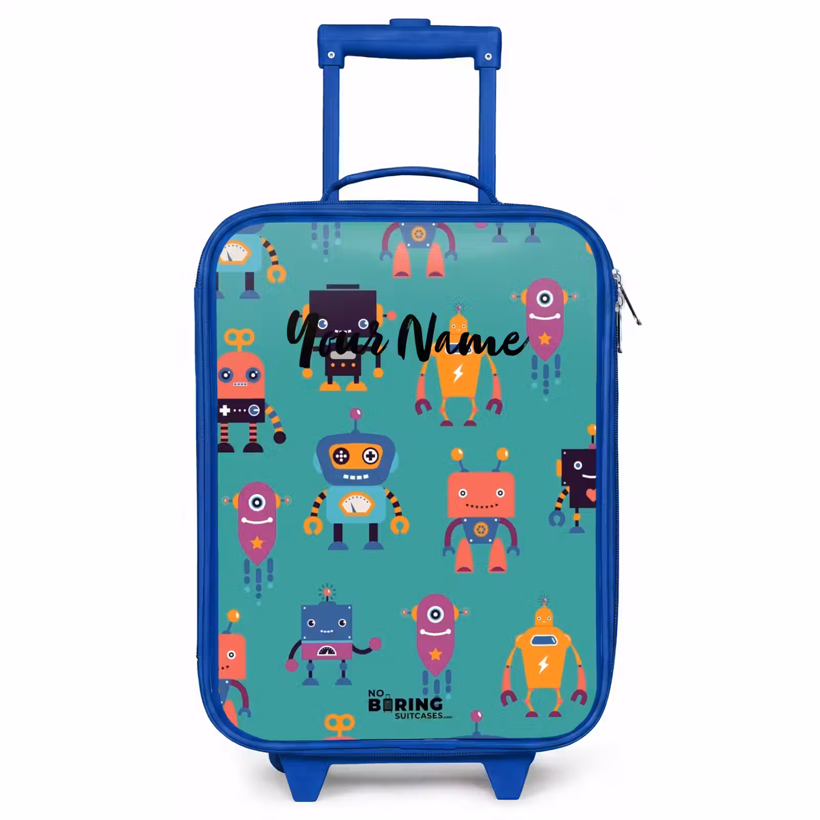 Children's suitcase - Blue - Robo rave — 1